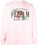 Palm Angels Sweater met print Roze - Thumbnail 1