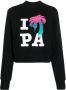 Palm Angels Sweater met print Zwart - Thumbnail 1