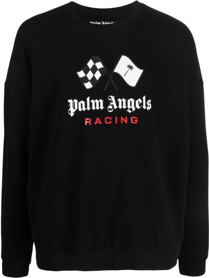 Palm Angels Sweater met ronde hals Zwart