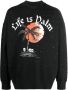 Palm Angels Sweater verfraaid met kristallen Zwart - Thumbnail 1