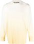 Palm Angels Sweaters met kleurverloop Geel - Thumbnail 1