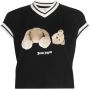 Palm Angels T-shirt met beerpatroon Zwart - Thumbnail 1