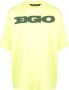 Palm Angels T-shirt met logopatch Geel - Thumbnail 1