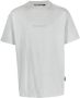 Palm Angels T-shirt met logoprint Grijs - Thumbnail 1