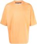 Palm Angels T-shirt met logoprint Oranje - Thumbnail 1