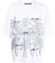 Palm Angels T-shirt met palmboomprint Wit - Thumbnail 1