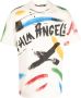 Palm Angels T-shirt met print Beige - Thumbnail 1