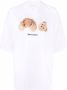 Palm Angels T-shirt met print Wit - Thumbnail 1