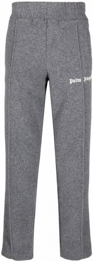 Palm Angels Trainingsbroek met logoprint Grijs