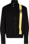 Palm Angels Monogram Logo Track Jacket Black Heren - Thumbnail 1