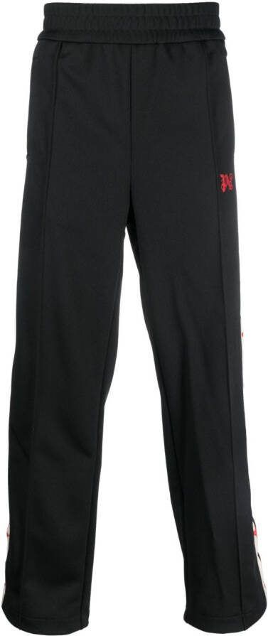 Palm Angels Trainingsbroek met geborduurd logo Zwart
