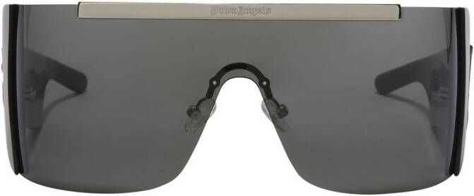 Palm Angels Eyewear Zonnebril met masker montuur Zwart