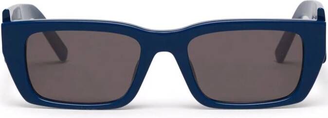 Palm Angels Eyewear Zonnebril met rechthoekig montuur Grijs