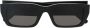 Palm Angels Eyewear Zonnebril met rechthoekig montuur Zwart - Thumbnail 1