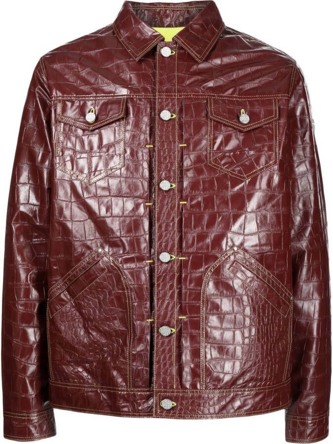 Palmer Jack van imitatieleer Rood