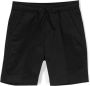 Paolo Pecora Kids Shorts met trekkoordtaille Zwart - Thumbnail 1