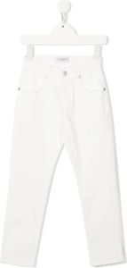 Paolo Pecora Kids Straight jeans Wit