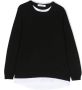 Paolo Pecora Kids Gelaagde sweater Zwart - Thumbnail 1