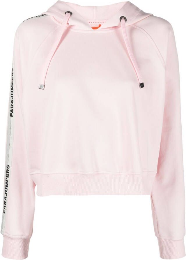 Parajumpers Cropped hoodie Roze