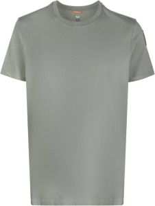 Parajumpers logo-print cotton T-shirt Groen