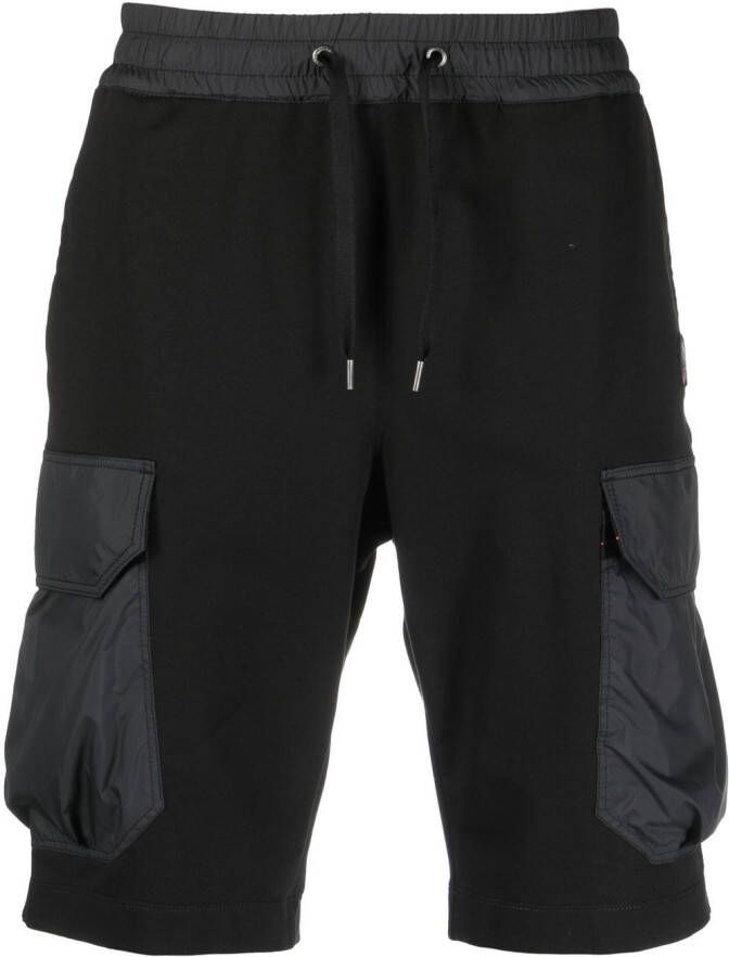 Parajumpers Shorts met logopatch Zwart