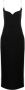 Paris Georgia Maxi-jurk met sweater hals Zwart - Thumbnail 1