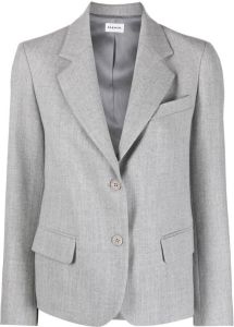 P.A.R.O.S.H. Blazer met enkele rij knopen Grijs