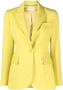 P.A.R.O.S.H. Blazer met enkele rij knopen Groen - Thumbnail 1