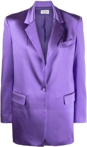 P.A.R.O.S.H. Blazer met enkele rij knopen Paars