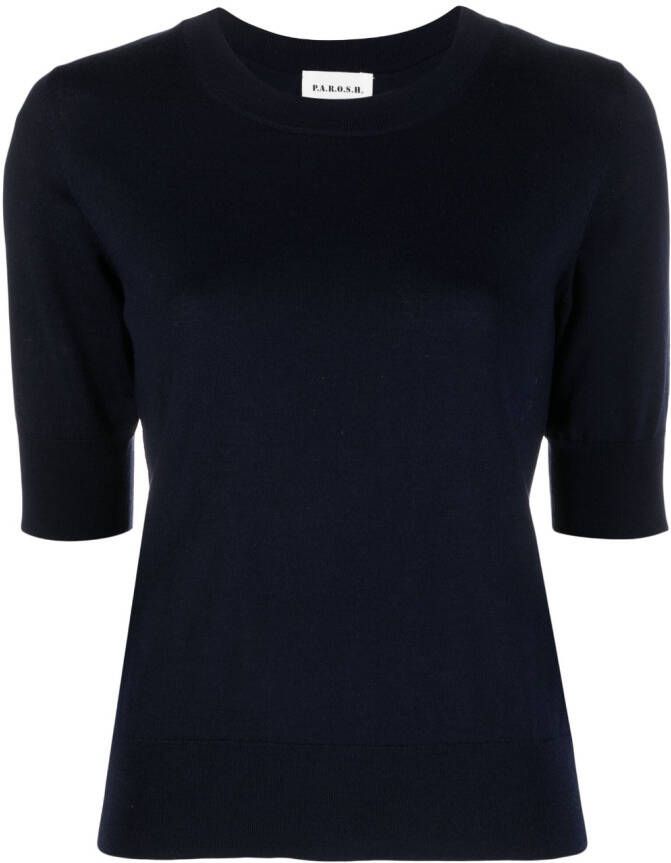 P.A.R.O.S.H. Getailleerde top Blauw