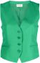 P.A.R.O.S.H. Gilet met V-hals Groen - Thumbnail 1