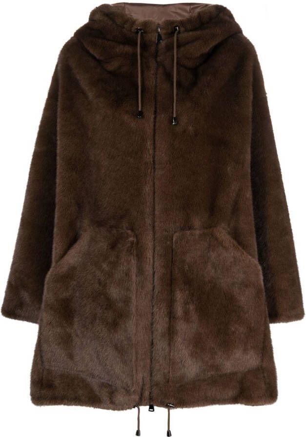 P.A.R.O.S.H. Lammy coat Bruin