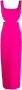 P.A.R.O.S.H. Maxi-jurk met uitgesneden detail Roze - Thumbnail 1