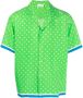 P.A.R.O.S.H. Overhemd met stippen Groen - Thumbnail 1