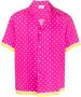 P.A.R.O.S.H. Overhemd met stippen Roze - Thumbnail 1