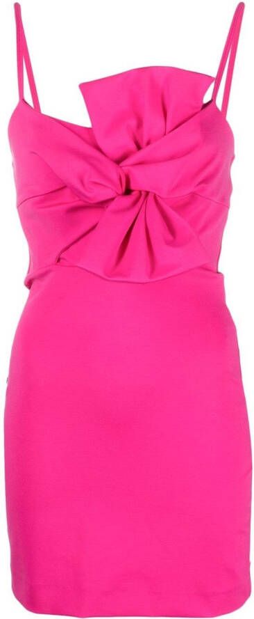 P.A.R.O.S.H. Mini-jurk met strikdetail Roze