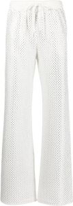 P.A.R.O.S.H. rhinestone-embellished trousers Wit