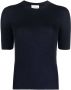 P.A.R.O.S.H. ribbed-knit wool T-shirt Blauw - Thumbnail 1
