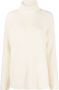 P.A.R.O.S.H. roll-neck waffle-knit jumper Beige - Thumbnail 1
