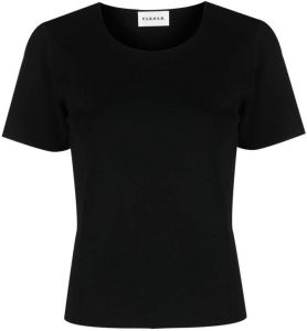 P.A.R.O.S.H. T-shirt met ronde hals Zwart