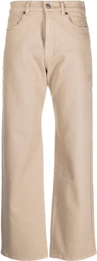 P.A.R.O.S.H. Straight jeans Beige