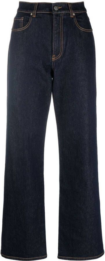 P.A.R.O.S.H. Straight jeans Blauw