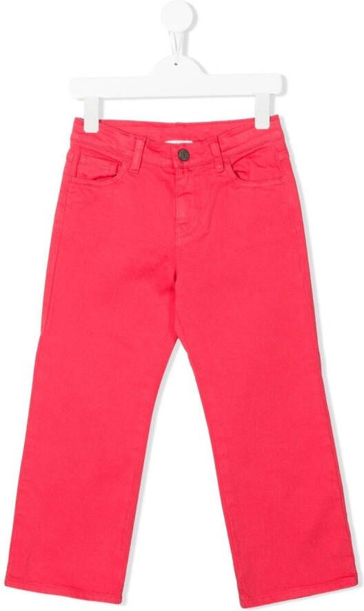 P.A.R.O.S.H. Straight jeans Roze
