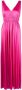 P.A.R.O.S.H. Geplooide maxi-jurk Roze - Thumbnail 1