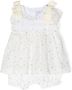 Patachou Babypakje met bloe print Wit - Thumbnail 1