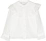 Patachou Blouse met ruches Wit - Thumbnail 1