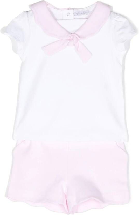 Patachou Pak met strikdetail Wit