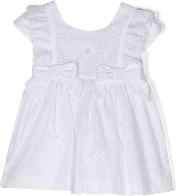 Patachou Broderie anglaise jurk Wit
