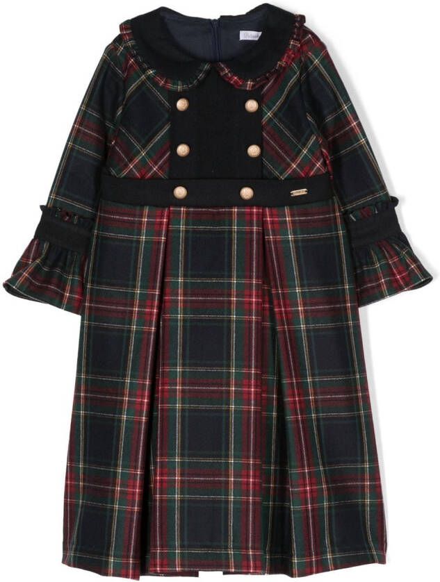 Patachou Flanellen jurk Blauw