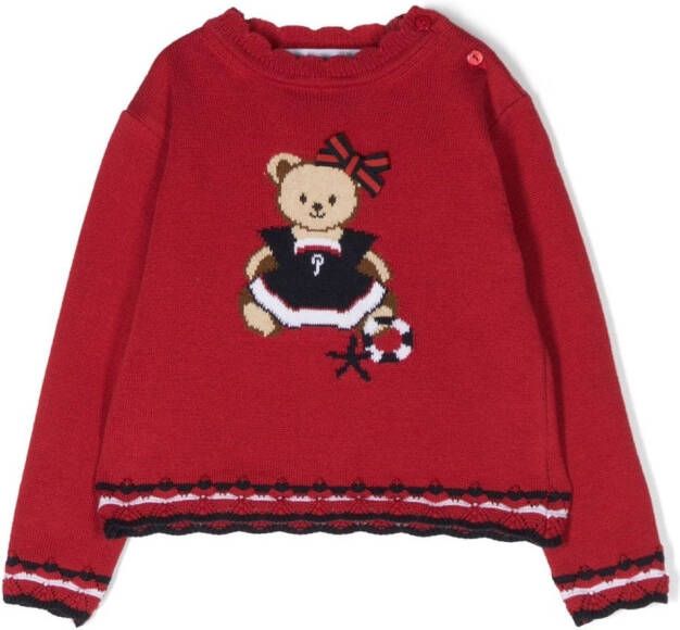Patachou Gebreide trui Rood